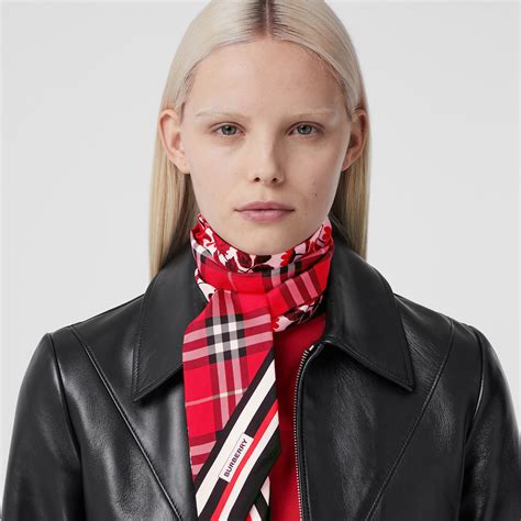 burberry silk chiffon narrow scarf|burberry silk scarf malaysia.